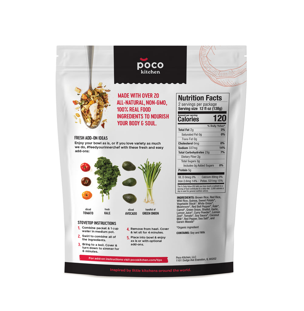 Ancient Grains Coconut Curry